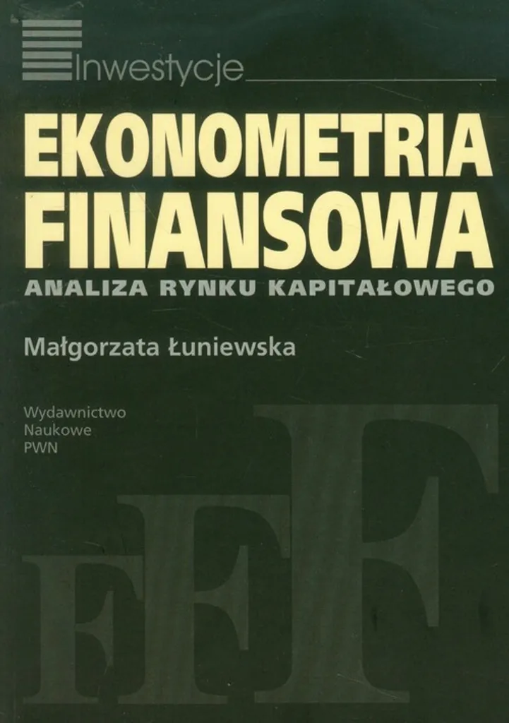 Econométrie financière par Małgorzata Łuniewska - Livre en polonais