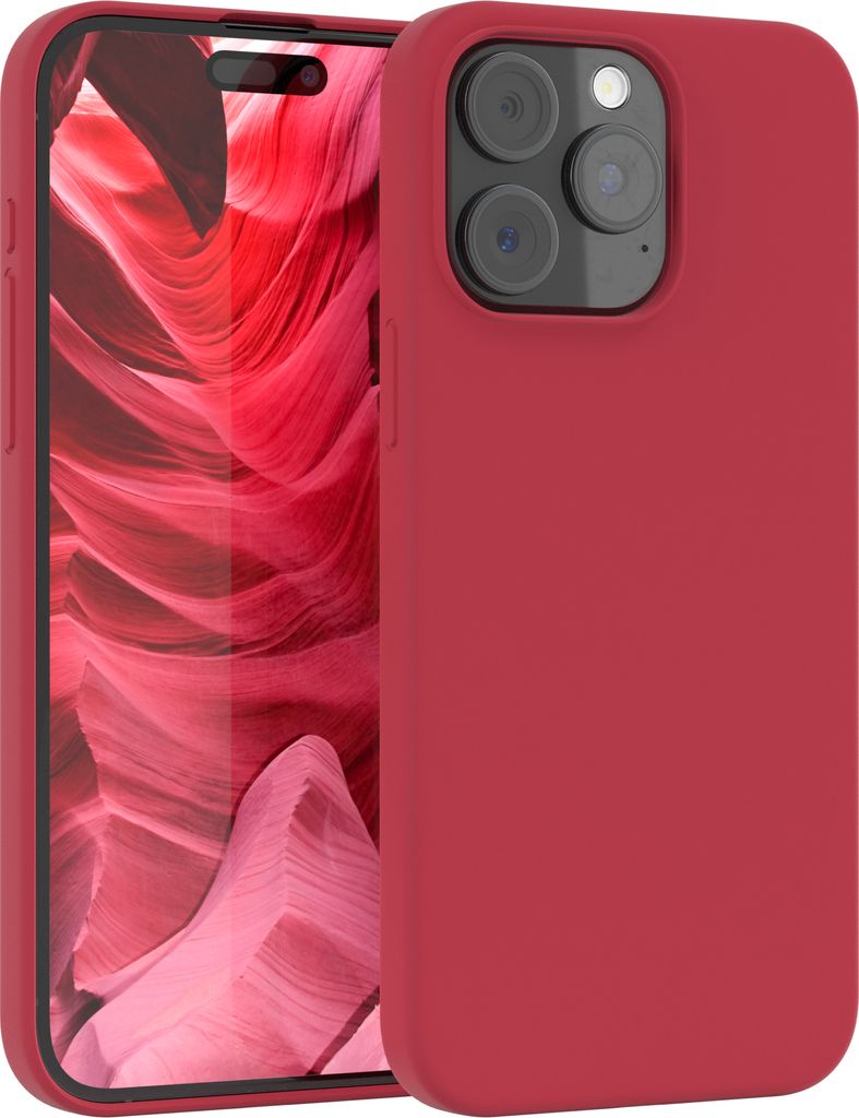 EAZY CASE Silikonhülle für Apple iPhone 15 Pro Max Silikon Produktbild 