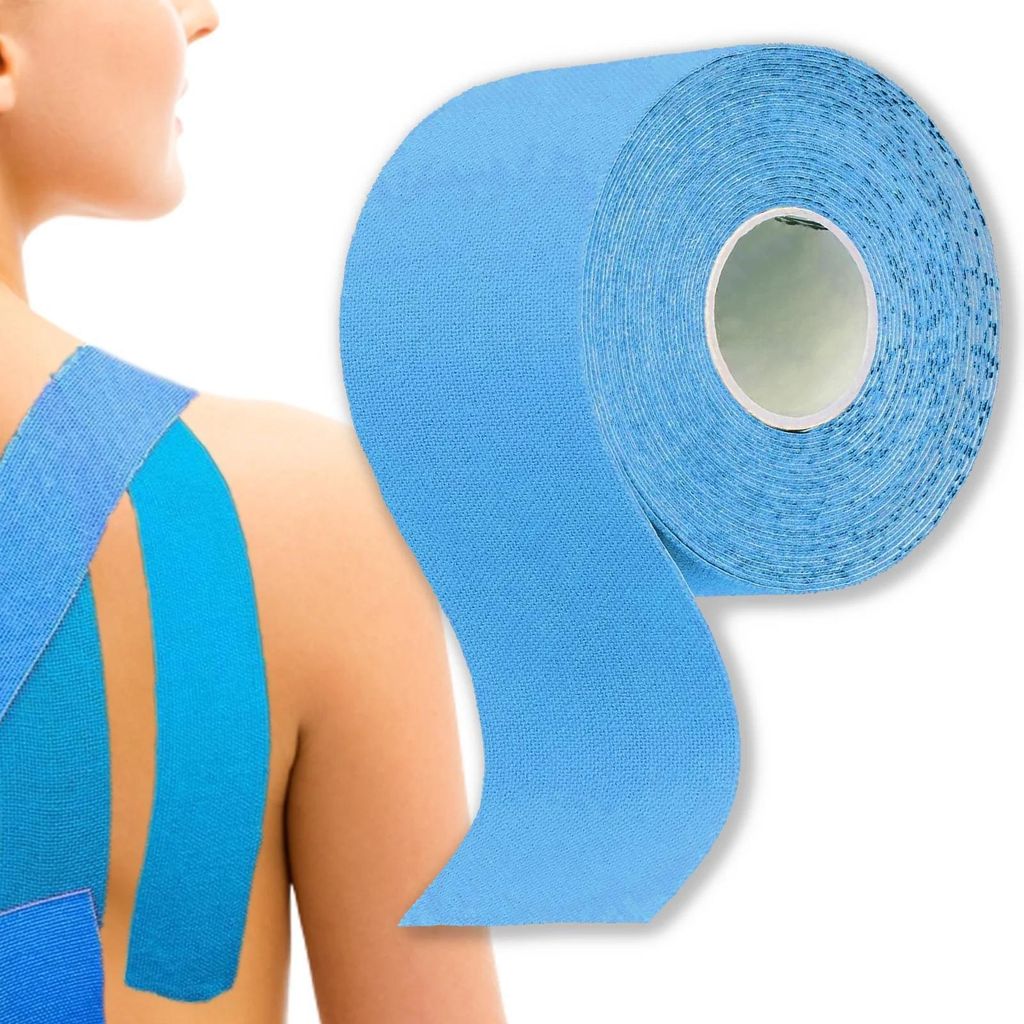 Kineziologická páska tejpovanie kinesio tape 5 m modrá Obrázok produktu 