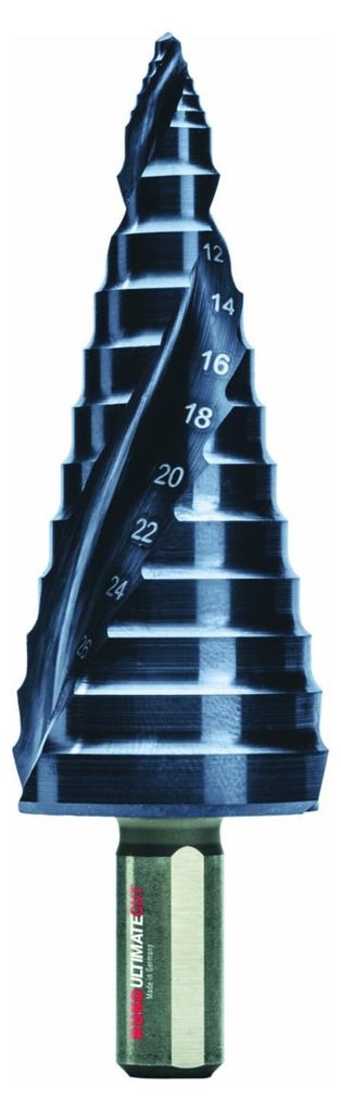 Ruko ULTIMATECUT Stufenbohrer HSS RUnaTEC mit FLOWSTEP Produktbild 