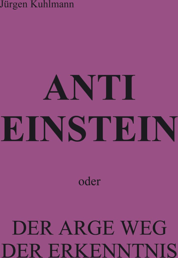 Anti Einstein