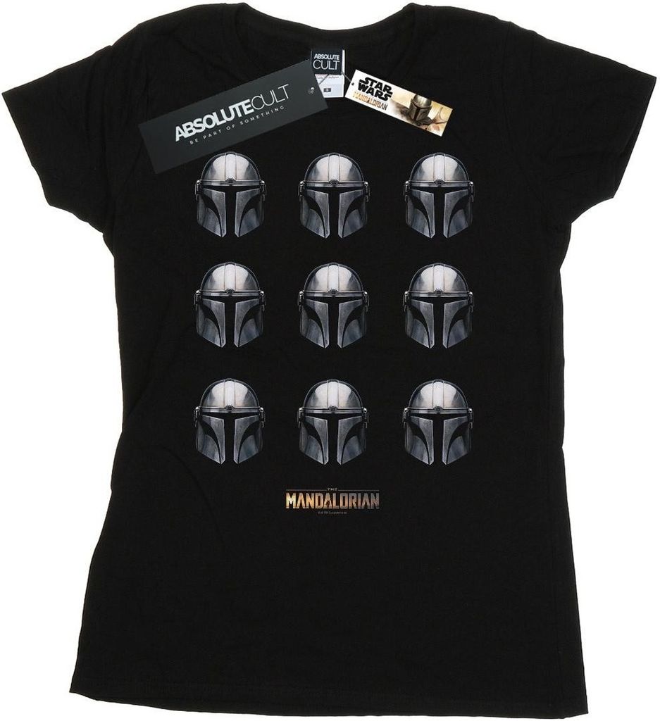 Star Wars - "The Mandalorian" T-Shirt für Damen BI50530 (XXL) (Schwarz)