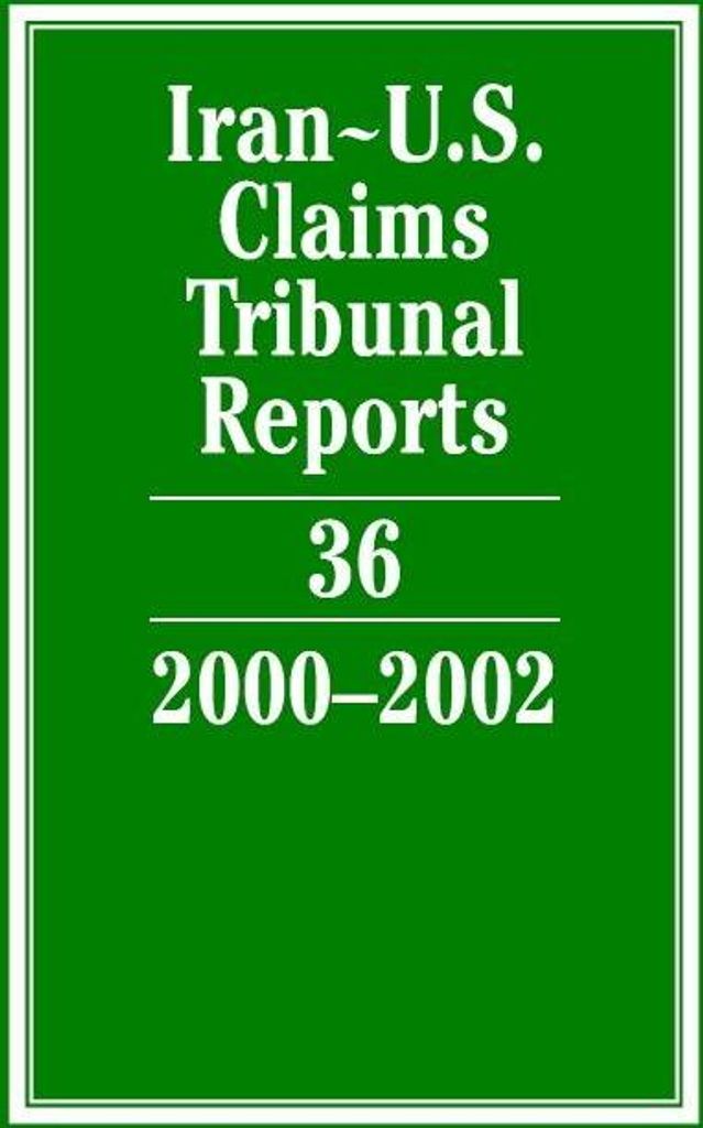 Iran-U.S. Claims Tribunal Reports