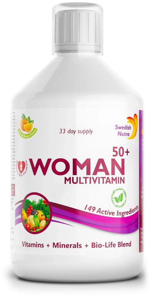 Swedish Nutra Woman 50+ Multivitaminico - Multivitaminico Immagine del prodotto 