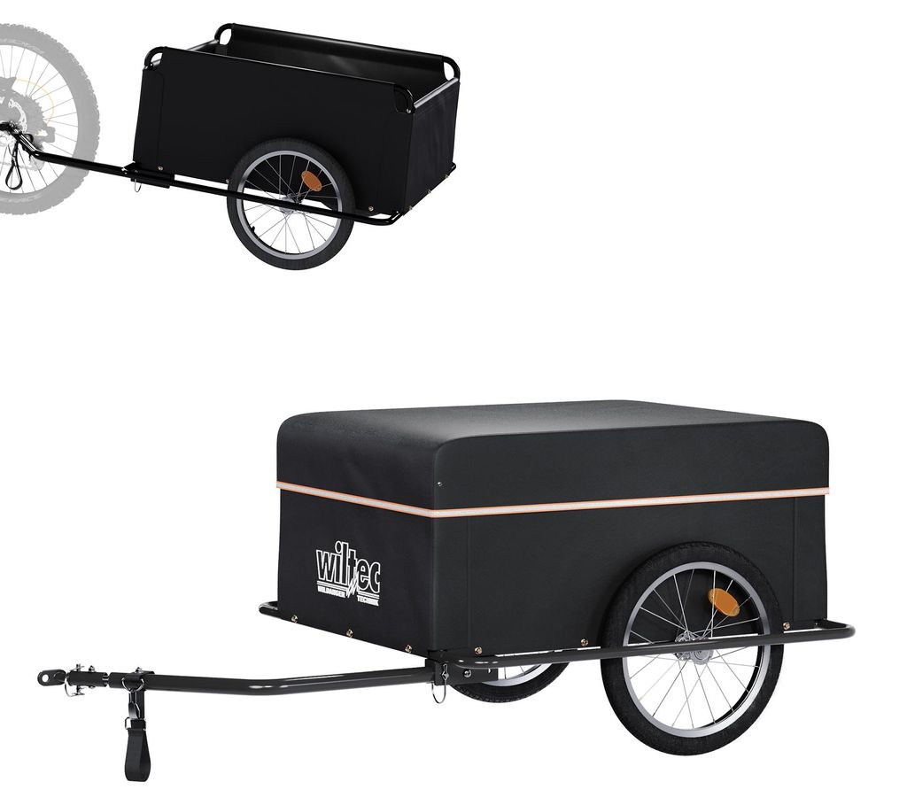 Wiltec Fahrrad Lastenanhänger 1460 x 880 x 590 mm bis 65 Produktbild 