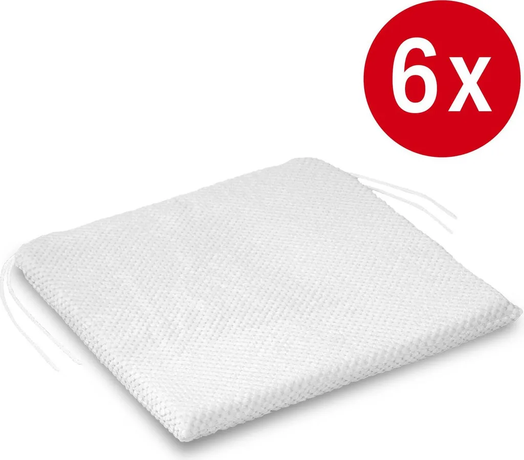 Offerta Cuscino Bianco 37x37 per Sedia con Cinghie - Qualità Prezzo