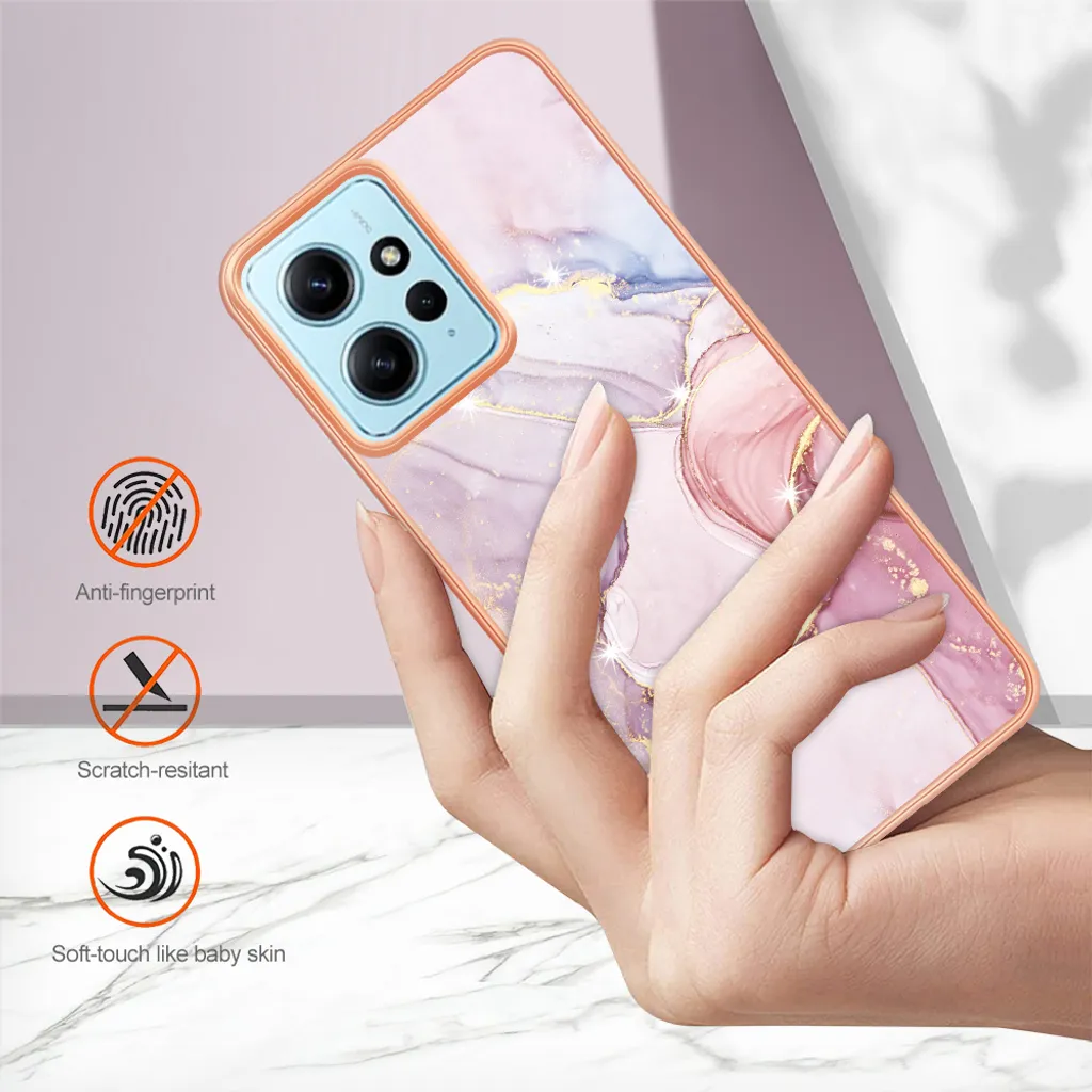 COMAKU Custodia per Xiaomi Redmi 12C/Redmi 11A 4G Cover, con Motivo a Rilievo Design, Ultra Slim Morbido TPU + PC Silicone Antiurto Antigraffio Case - Elefante