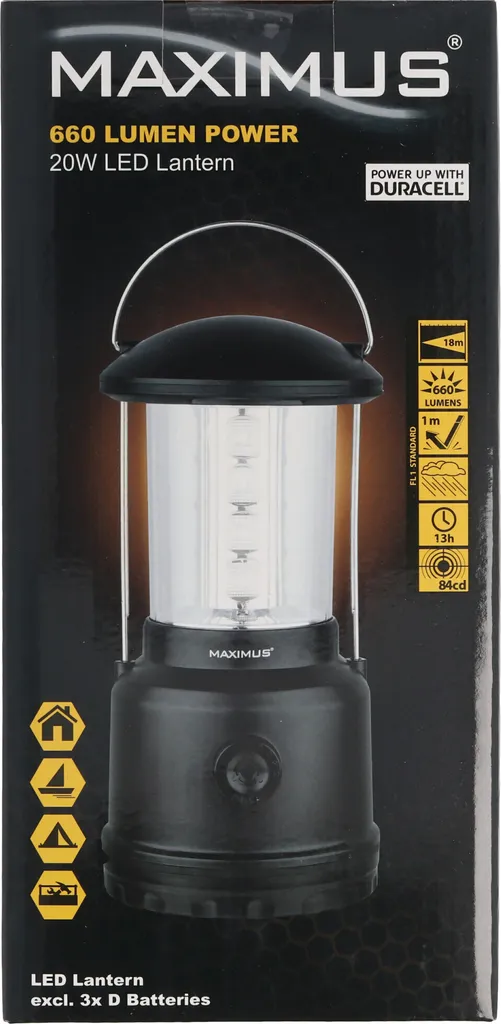 Maximus M-Lnt-200 Lanterne de camping LED rechargeable - 6