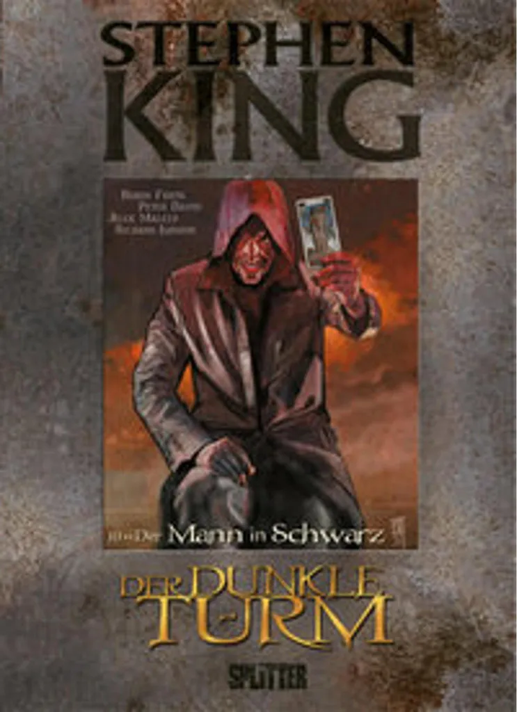 Livre Der Dunkle Turm 10 Der Mann in Schwarz pour fan de saga fantastique