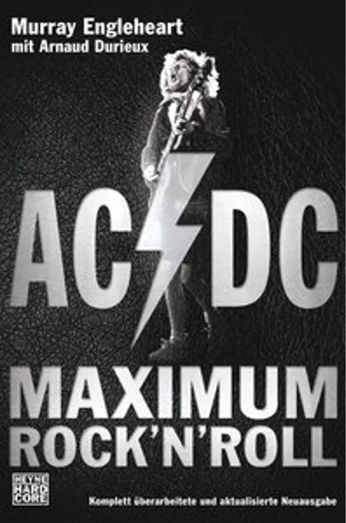 T-shirt AC/DC Officiel Logo Black Ice en Coton Premium pour Homme