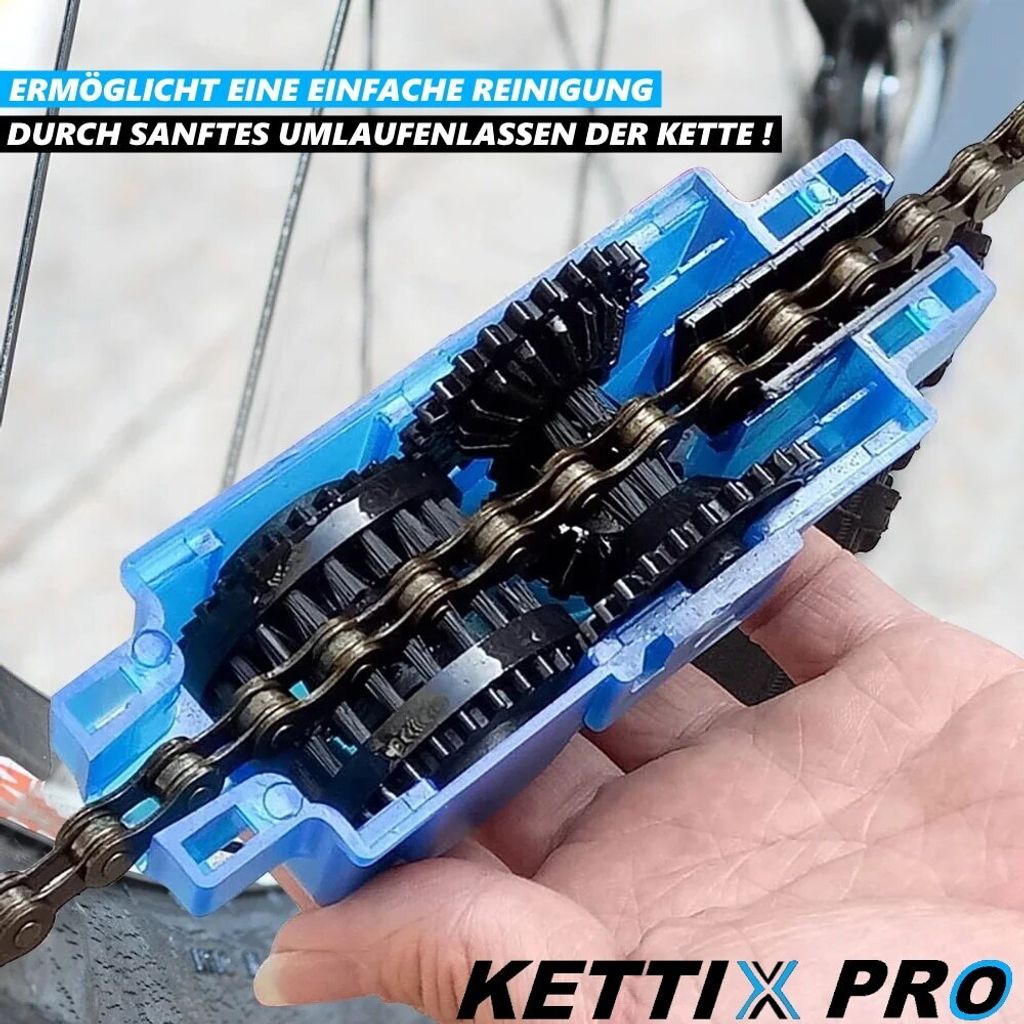 KETTIX PRO Kettenreiniger Pro Fahrrad Kettenreinigungsset Produktbild 2