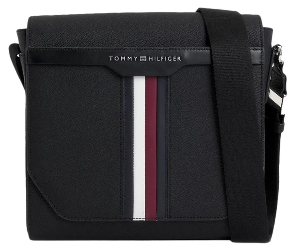 Sac à bandoulière Tommy Hilfiger Noir NA1318 : Idéal pour vos Sorties