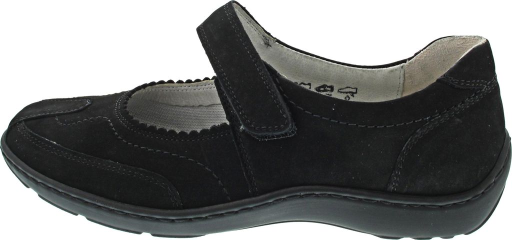 Waldläufer Henni Ballerina Schwarz Produktbild 
