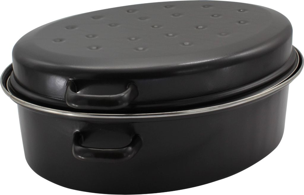 Karl Krüger GBCS42, 10,5 l, Schwarz, Emaille, 420 mm Produktbild 