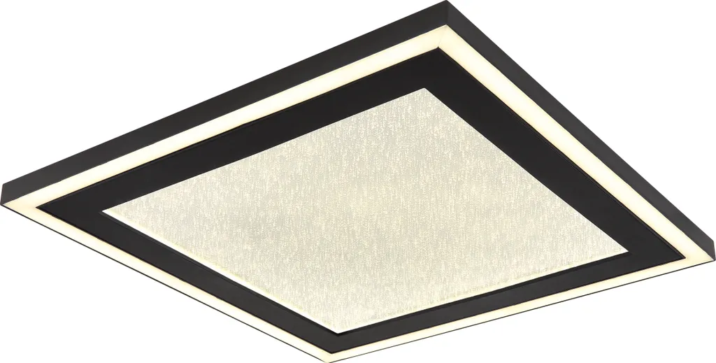 Lampada Soffitto LED Globo Metallo Nero - Minimalismo Industriale