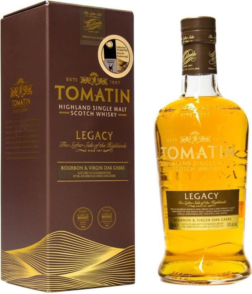 Tomatin Legacy, whisky escocés de malta de la región de Imagen del producto 