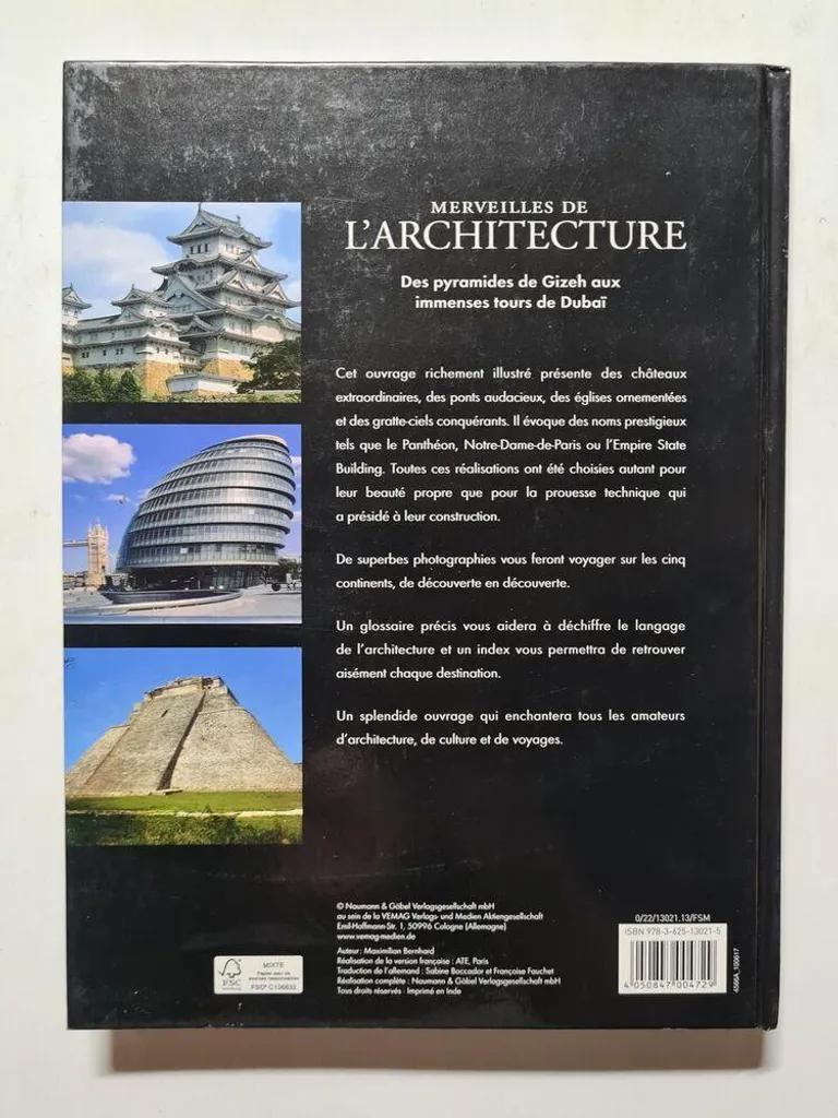Beau Livre d'Architecture Architekturwunder : Édifices Impressionnants