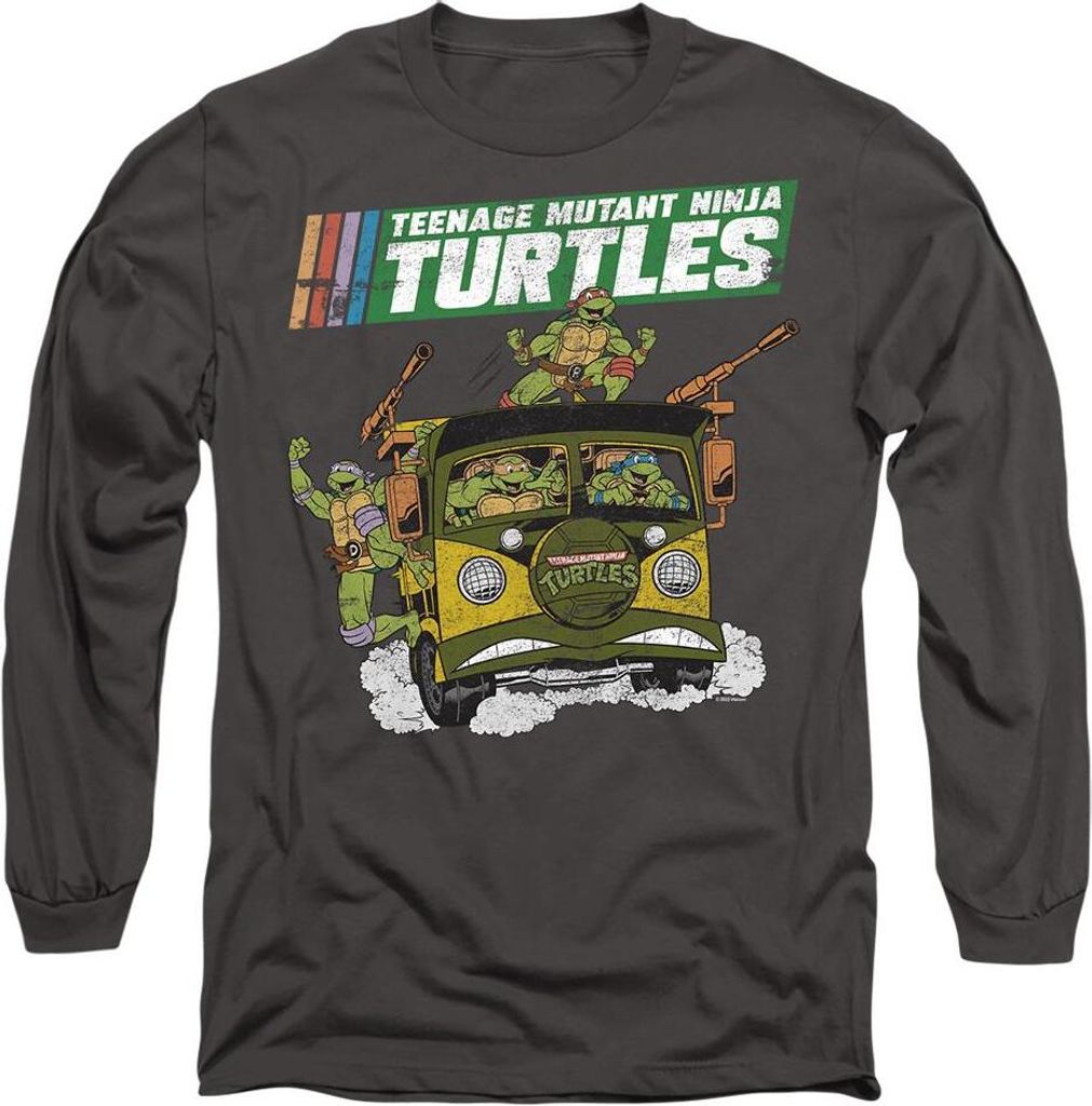 Teenage Mutant Ninja Turtles - T-Shirt für Herren/Damen Uni TV10731 (M) (Holzkohle)