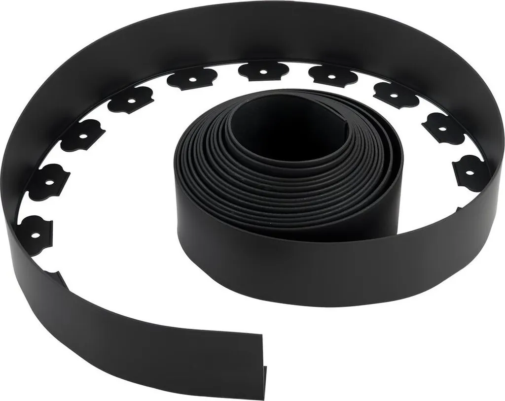 Bordure Jardin Sans Creusage 10m Résistante aux UV avec Kit de Fixation - 9
