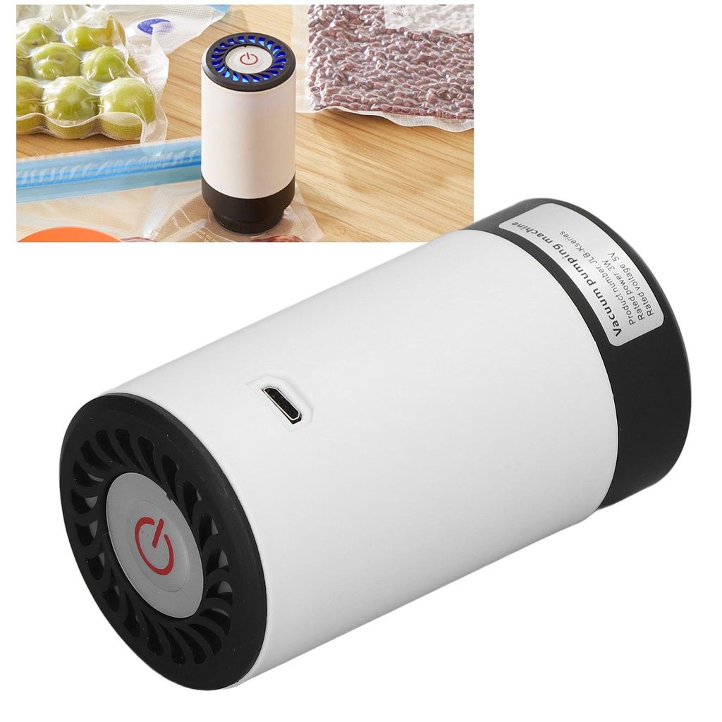 Pompe à Air Électrique pour Matelas Lits Gonflable, Sacs de Rangement