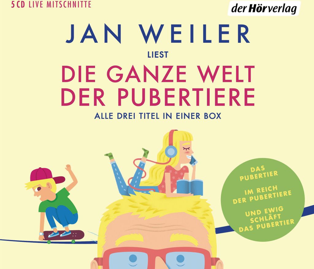 Die ganze Welt der Pubertiere. Drei Titel in einer Box