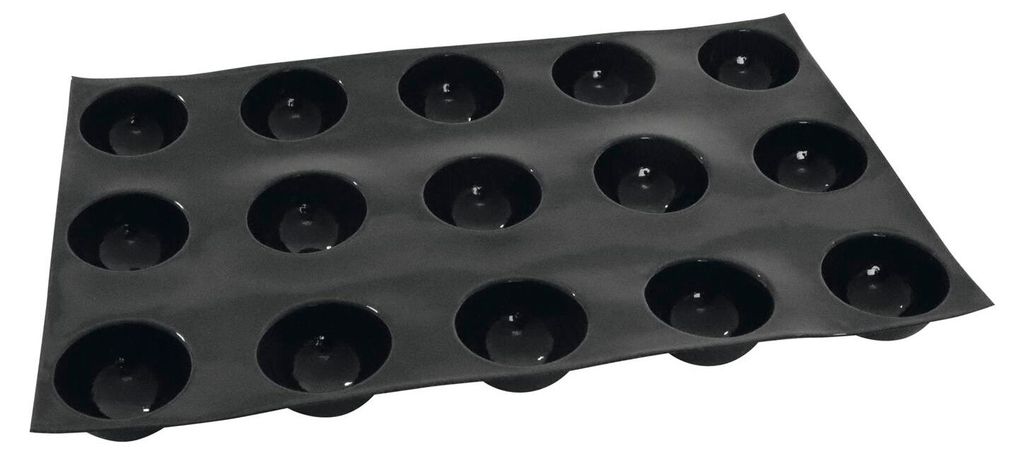 DEMARLE Flexipan Backform Halbkugeln 15er, Länge 530 mm, Breite: 325 mm