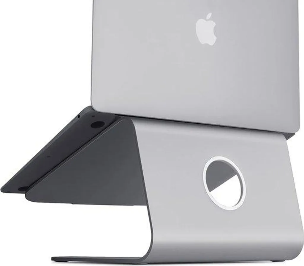 Support PC portable ajustable et rehausseur d'écran pour bureau pro