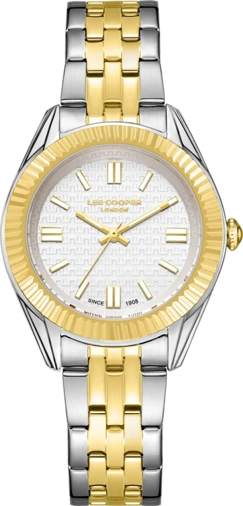 Montre Lee Cooper LC08038.230 dorée, l'accessoire chic pour chaque tenue