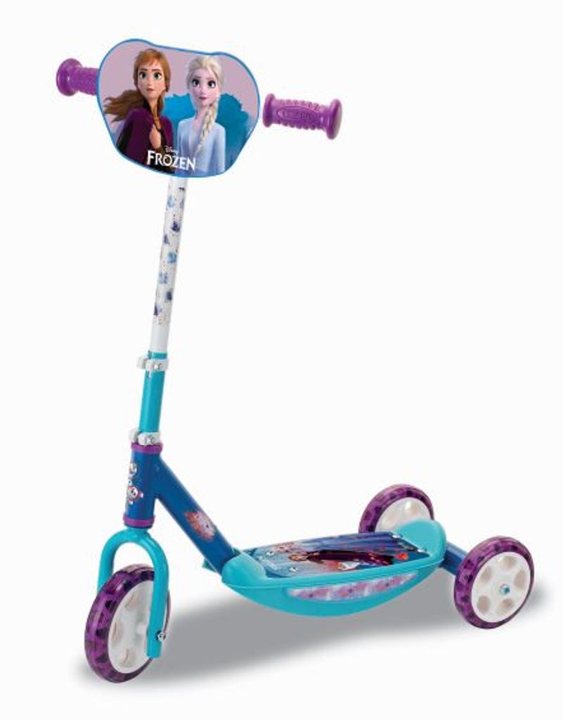 Disney Frozen Kinderroller 3 Räder Laufrad Roller Scooter Kinder Dreirad 