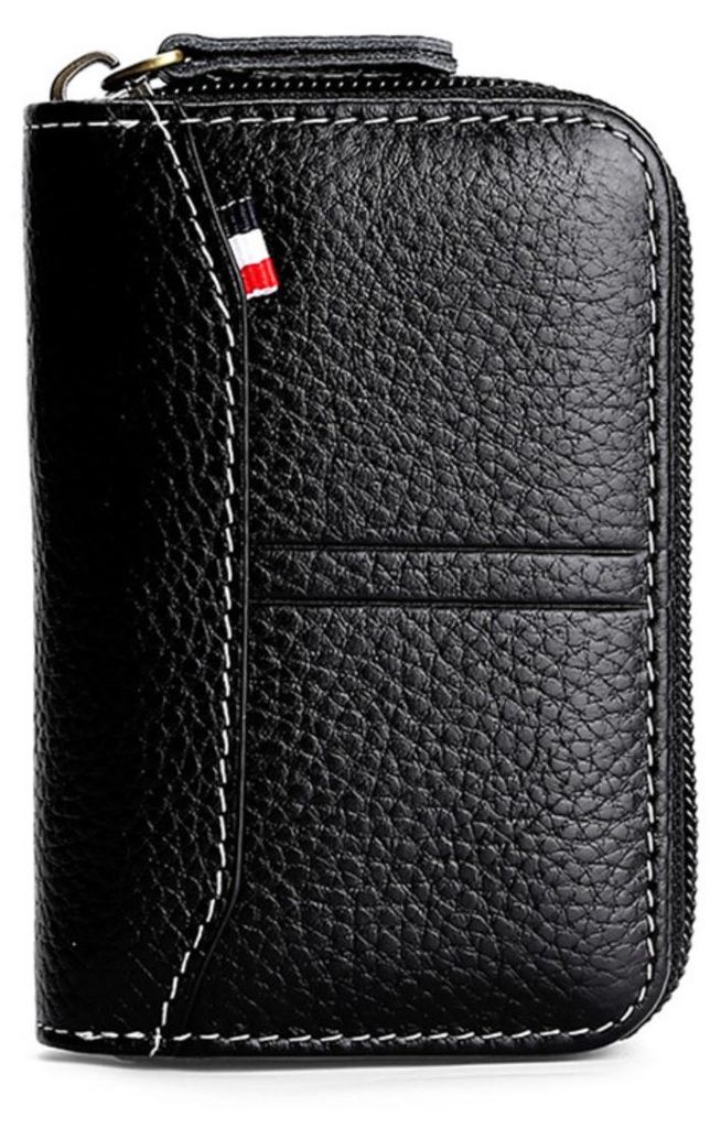 INF Portafoglio da donna in pelle con porta carte di Immagine del prodotto 