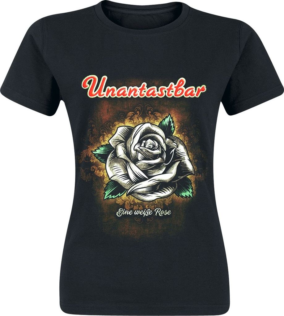 Unantastbar - Eine weiße Rose, Girl-Shirt
