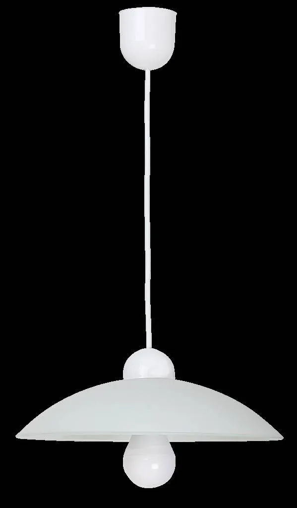 Rabalux 4615 Cupola: Lampada a Sospensione Bianca E27 per Cucina e Living - 5