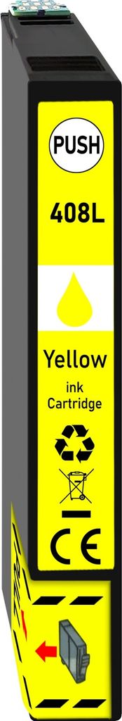 408 L Patrone Yellow ersatz für Epson 408 / 408L Tintenpatronen Epson Workforce Pro WF-C4810 DTWF