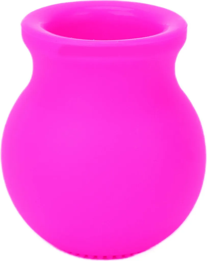 Dispositivo Bellezza Bocca Lip Plumper con Pompa e Spazzola Rosa - 1