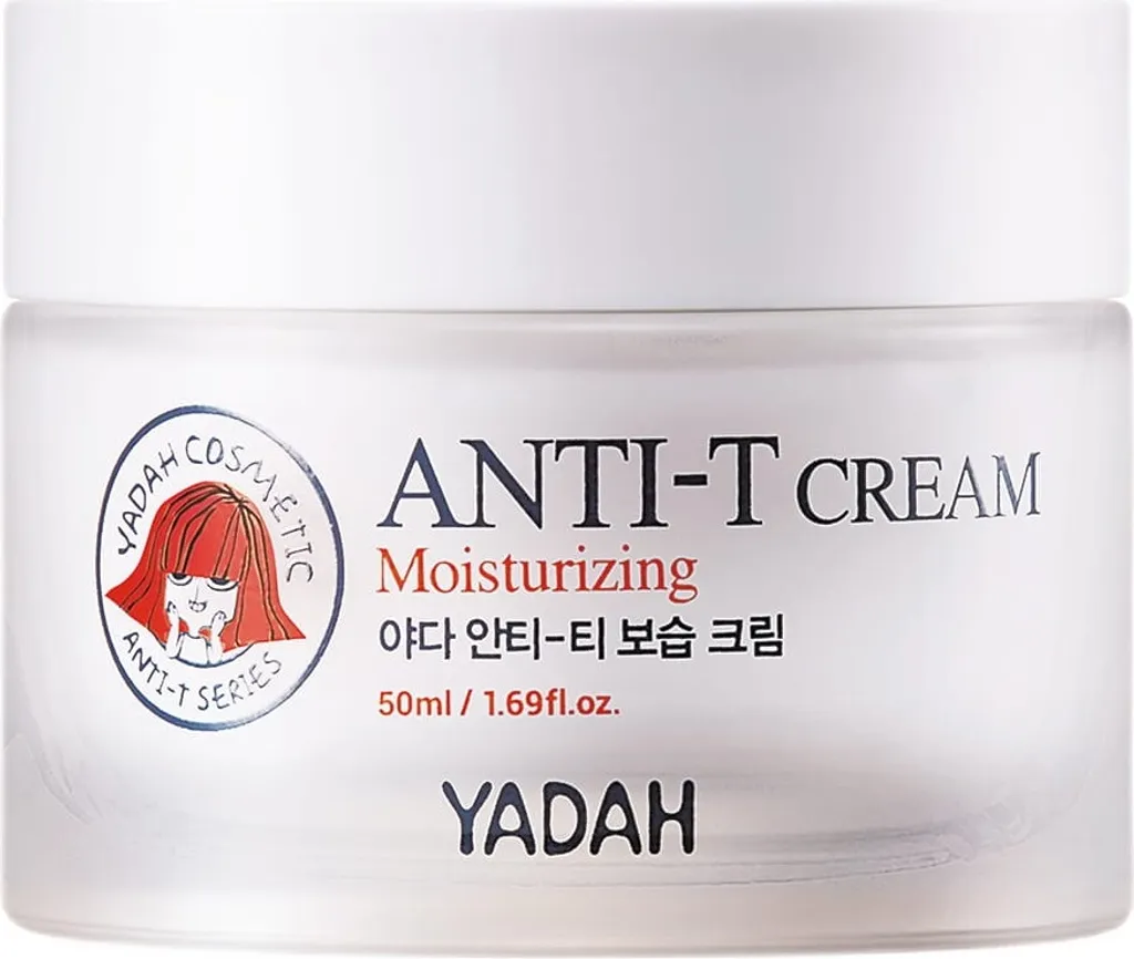 Crème Visage Hydratante Anti-T Yadah 50ml : Soin Sébo-Régulateur Douce
