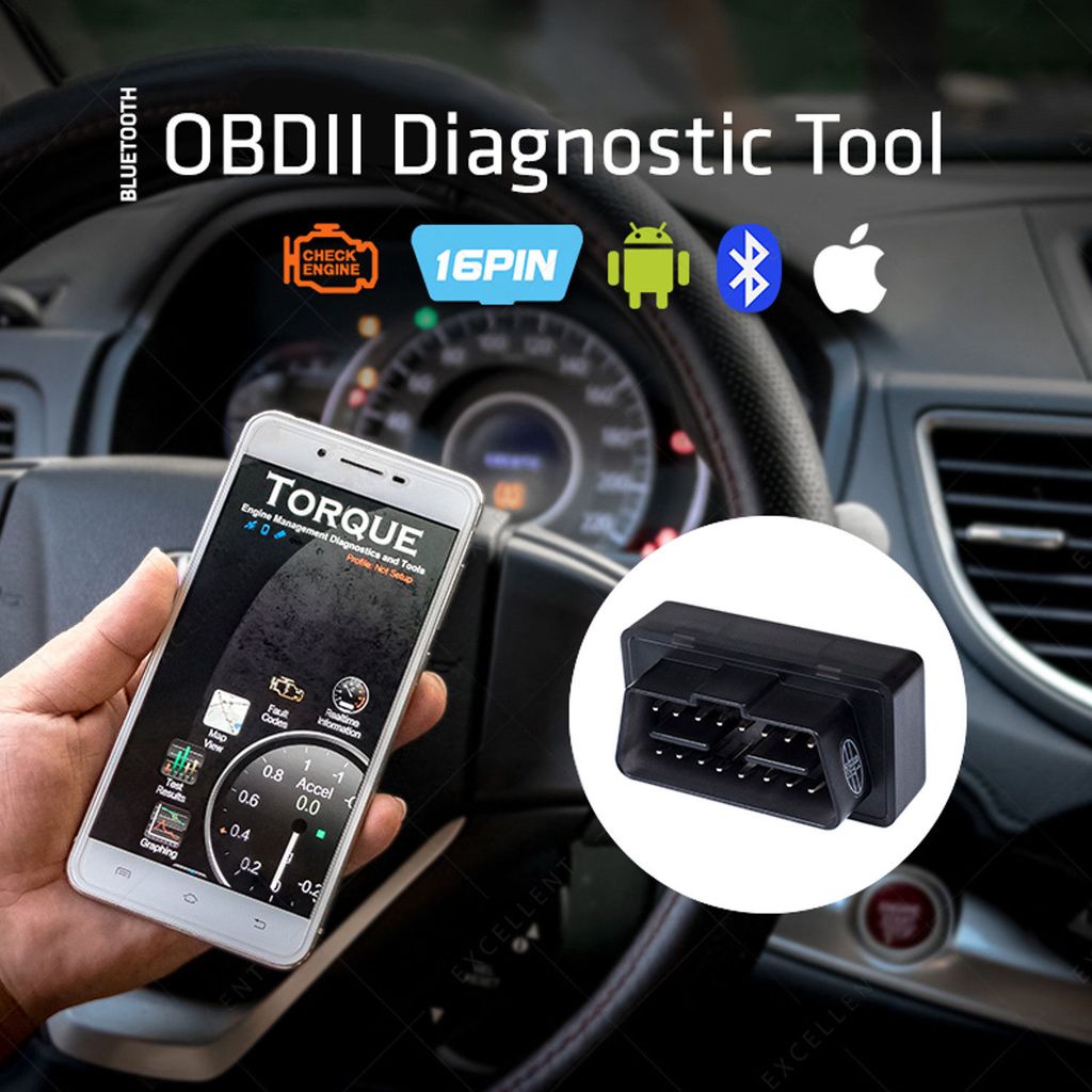 Urządzenie diagnostyczne Maclean MCE200 OBD2 Bluetooth 4.0 Zdjęcie produktu 3