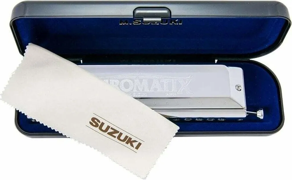 Harmonica Chromatique Suzuki SCX-48 Idéal pour Jazz et Musique Classique