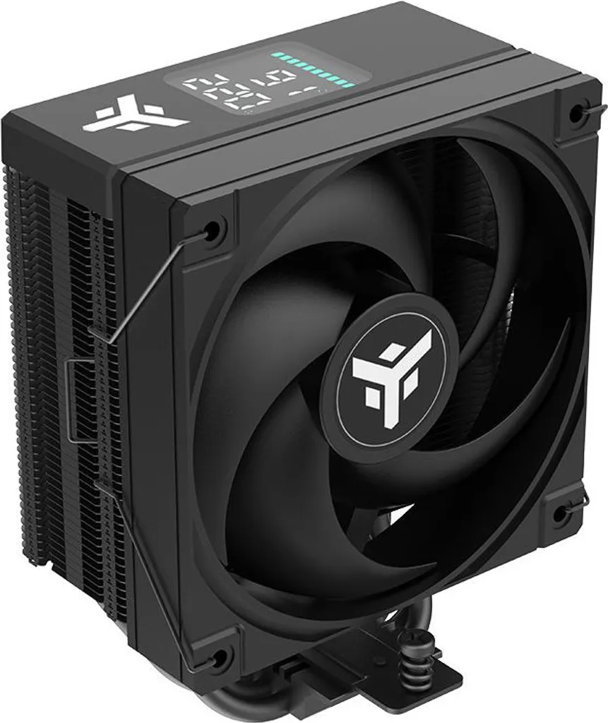 ITEK ICY-4HAT Dissipatore CPU Ibrido Nero 12cm: Performance e Display