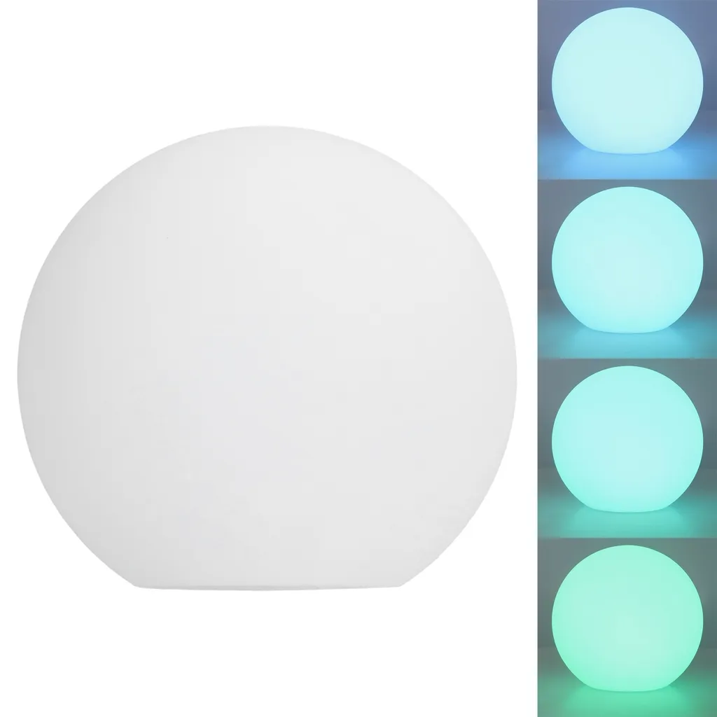 Lampe Ronde Longue Durée avec Intensité Variable et Télécommande