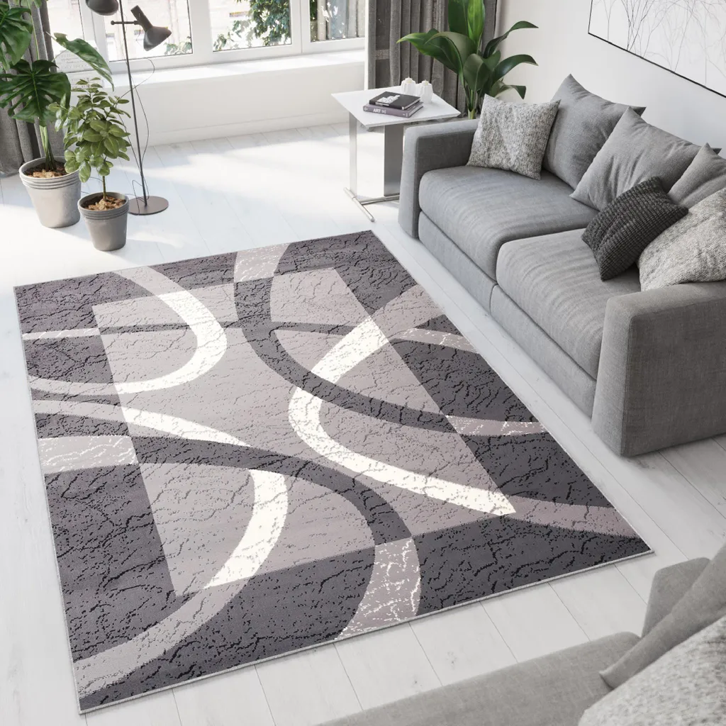 Tapis de sol 3707A Gris Foncé en PP 180 x 250 cm - Protection CRM Durable