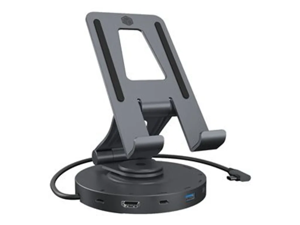 Supporto Tablet con Docking Station ICY BOX IB-TH100-DK 8-in-1