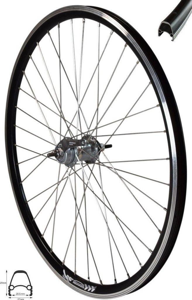 REDONDO 26 Zoll E Bike Hinterrad Laufrad Felge Shimano Produktbild 