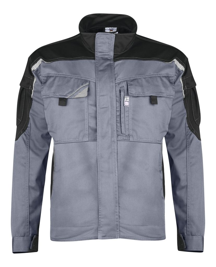 BESTWORK Blousonjacke grau/schwarz, Gr. XL - PKA Klöcker