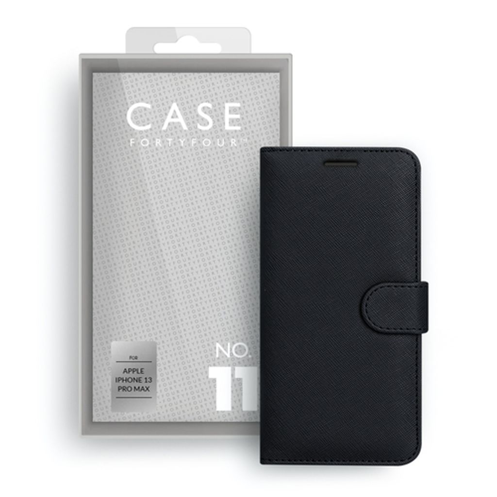 Case 44 No. 11 Apple iPhone 13 Pro Max cross grain black