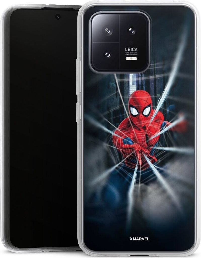DeinDesign Handyhülle für Xiaomi 13 Silikon Hülle Case Smartphone Schutzhülle Kinofilm Marvel Spider-Man