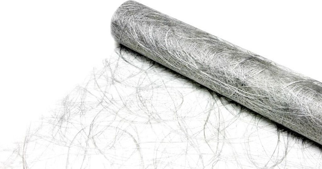 Sizoweb Tischläufer silber 25m x 30cm