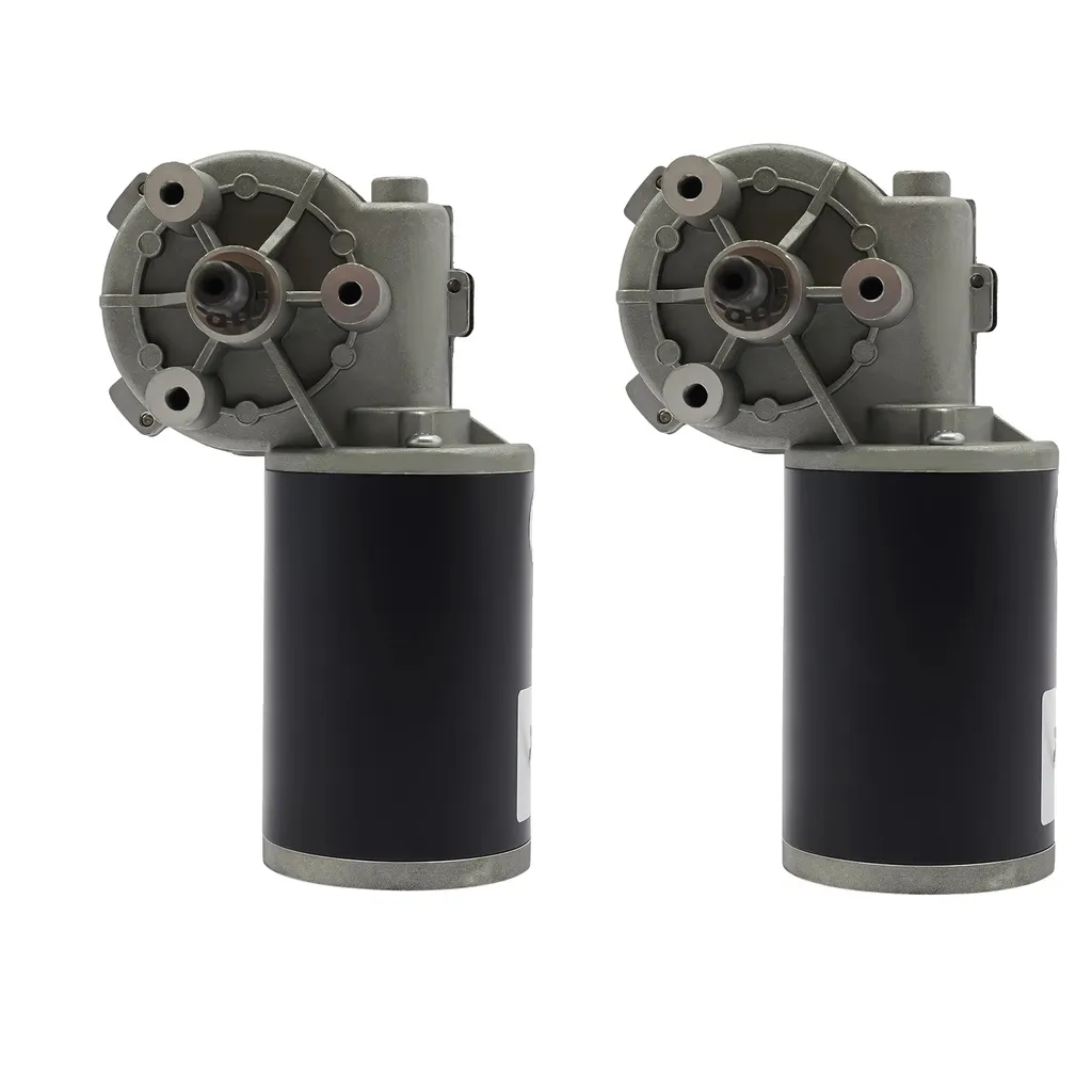 Motoréducteur 60W haute performance 220 tr/min en finition argentée