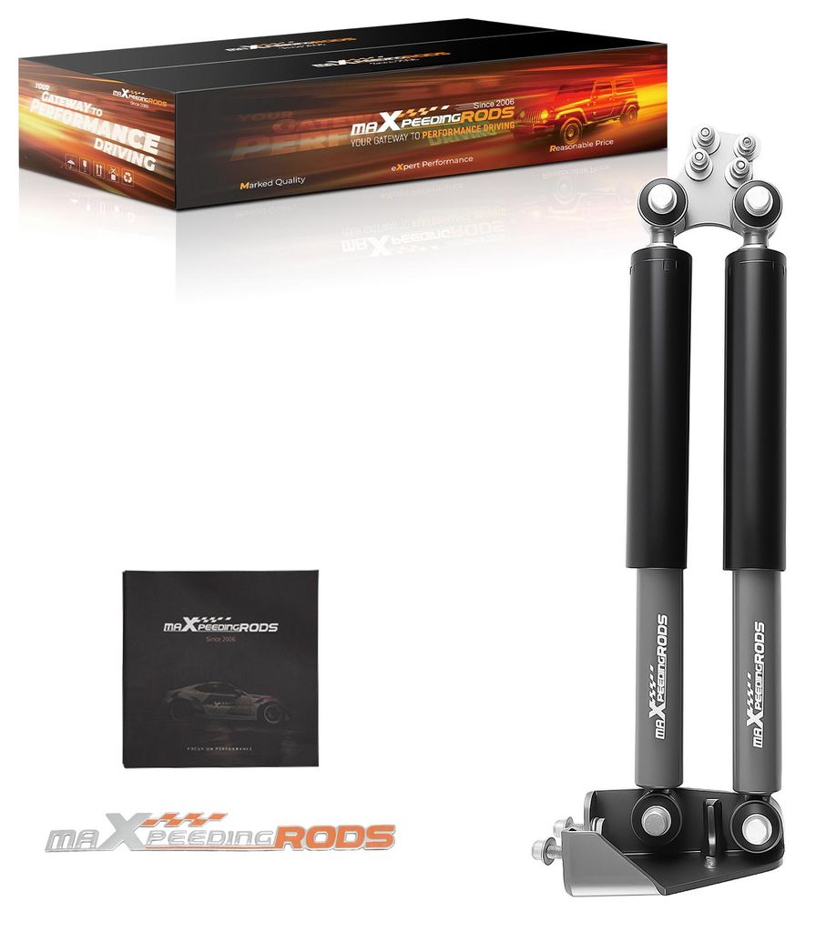 Doppel Lenkdämpfer for Jeep Wrangler 87-95 Fahrwerksanhebung 4-6,5 Zoll