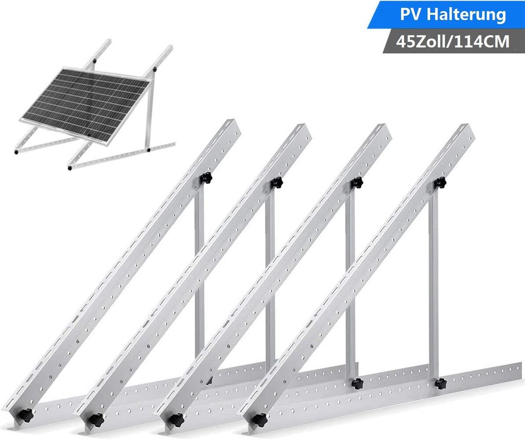 Držák solárního panelu 114cm pro 2 solární moduly solární Obrázek produktu