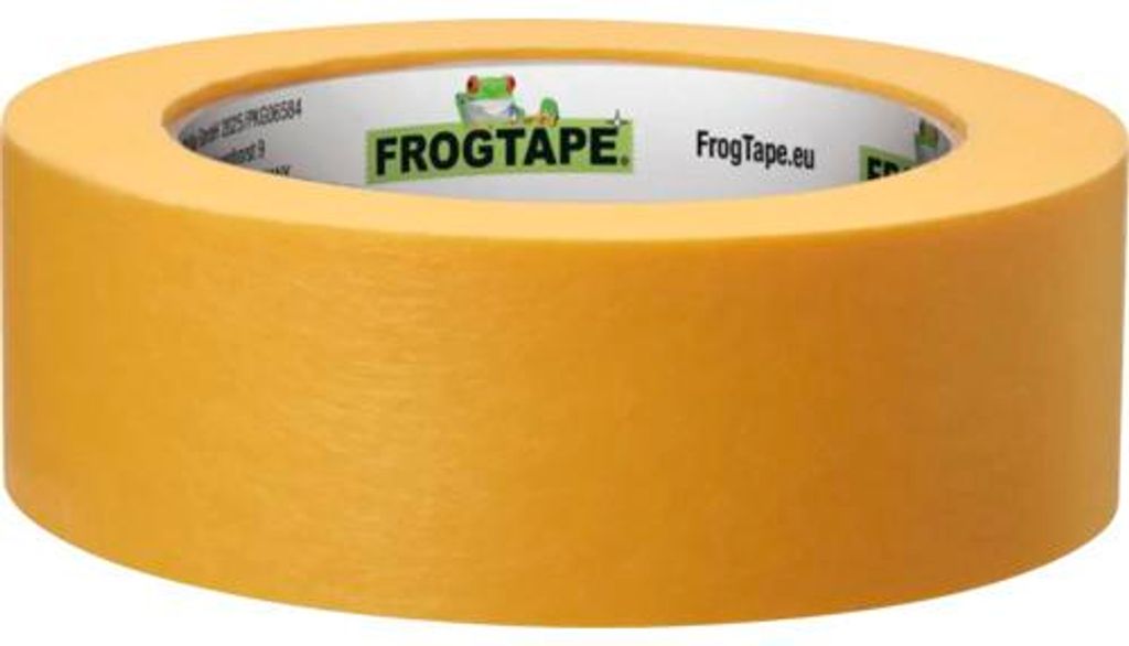 Frogtape Flachkreppband - Für empfindliche Untergründe - gelb 36 mm x 55 m